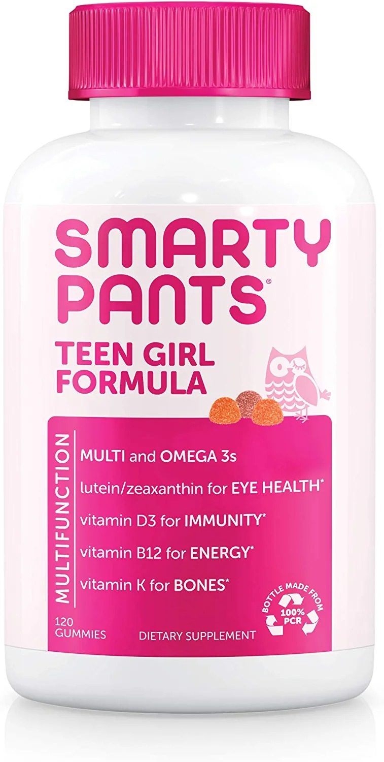 SmartyPants Teen Girl Formula Daily Multivitamin Gummies - 120 Adet-0