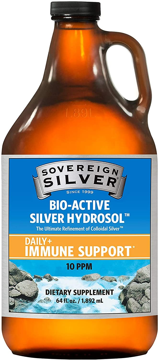 Sovereign Silver Bio-Active Silver Hydrosol - 1982 ml