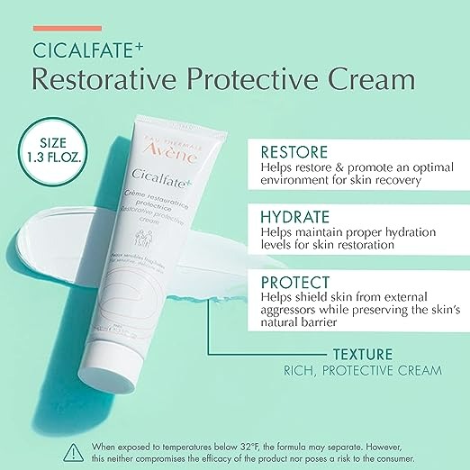 Eau Thermale Avene Cicalfate+ Restorative Protective Cream - 3.3 Fl Oz-1