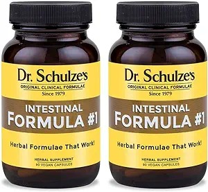 Dr. Schulze's Intestinal Formula #1 Colon Bowel Cleanse - 90 Kapsül - 2 Adet