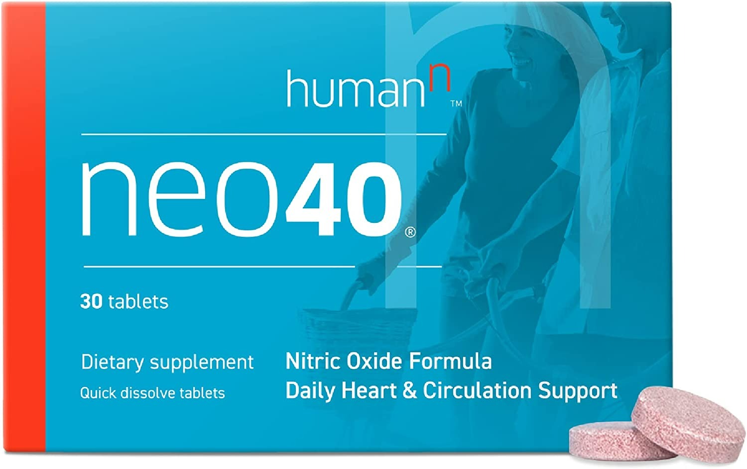 HumanN Neo40 Daily Heart & Blood Circulation Supplements - 30 Count