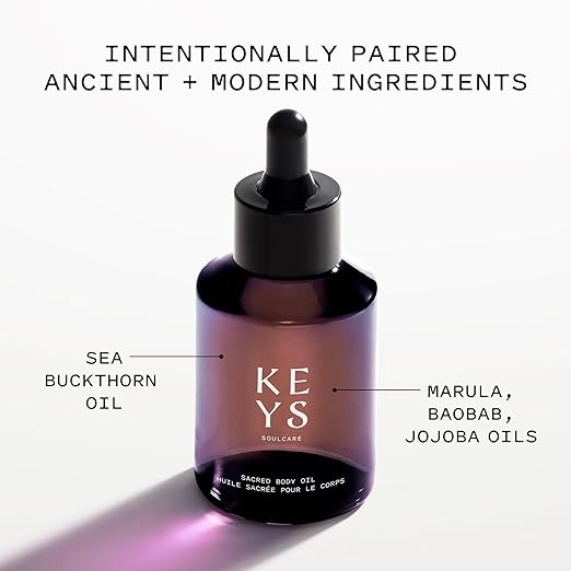 Keys Soulcare Sacred Body Oil with Marula Oil - 1.69 Fl Oz-1