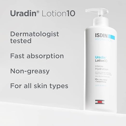 ISDIN Body Lotion Uradin10, 24 Hour Intense Hydration - 13.5 Fl Oz-2