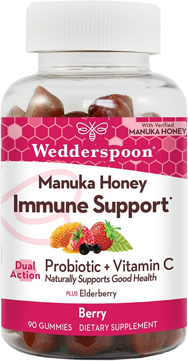 Wedderspoon Manuka Honey Immunity Gummies - 90 Count