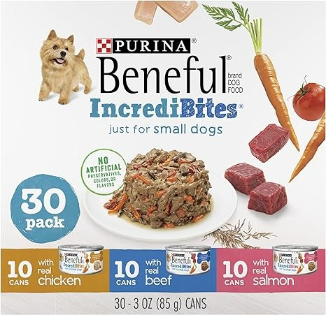 Purina Beneful Small Breed Wet Dog Food Variety Pack - 3 Oz - 30 Adet