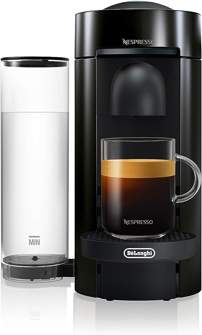 Nespresso Vertuo Plus Coffee and Espresso Machine - Black