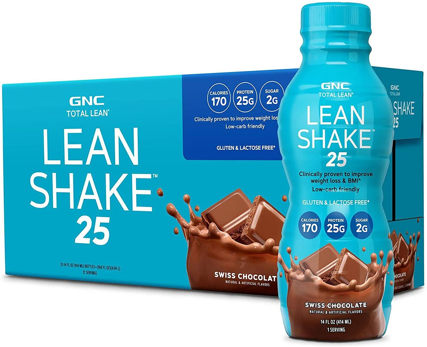 GNC Lean Shake 25 - 414 ml-1