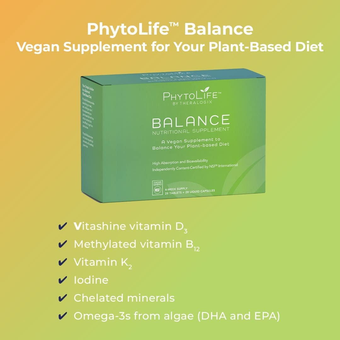 Theralogix PhytoLife Balance Vegan Multivitamin - 4 Haftalık-1