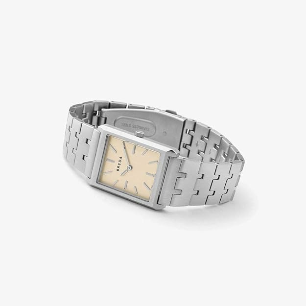 Breda 'Virgil' Stainless Steel and Metal Bracelet Watch, 26MM-1