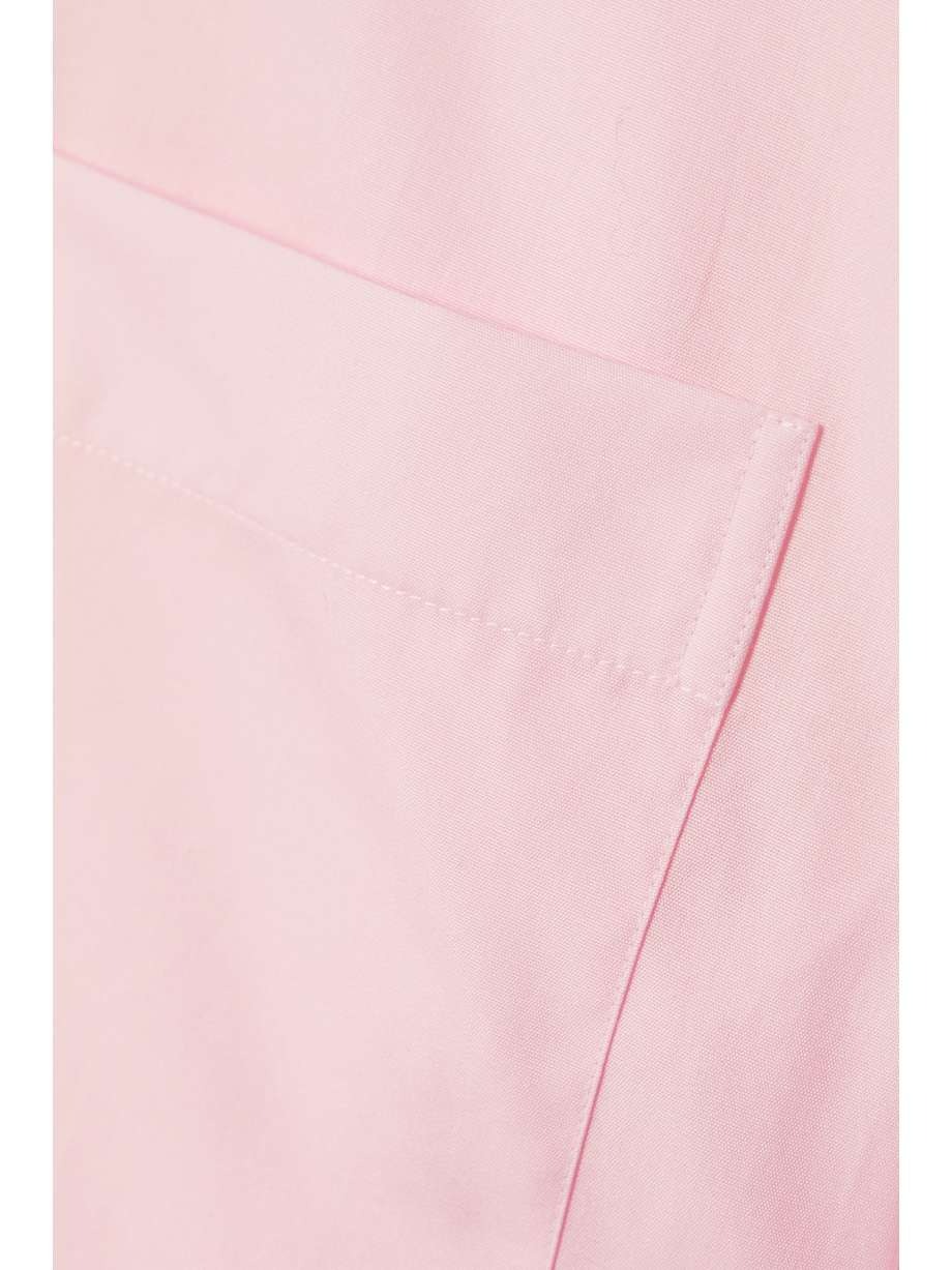 Charvet Elysee Oversized cotton-Poplin Nightdress - Baby Pink-2