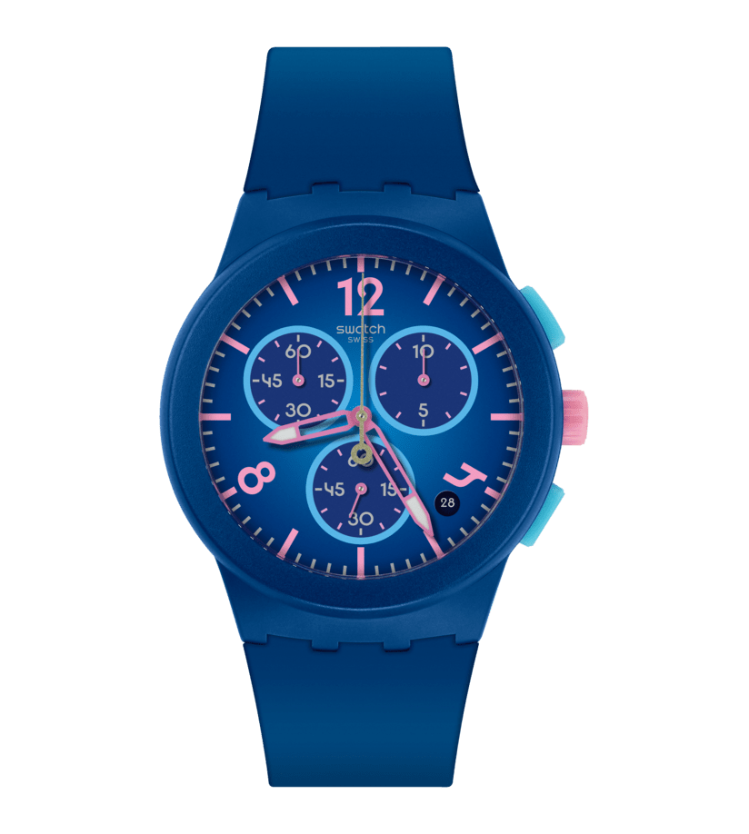 Swatch OLYMPIC GAMES PARIS 2024 COLLECTION BLUE HEELFLIP-0