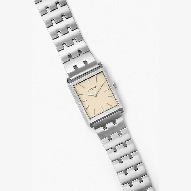 Breda 'Virgil' Stainless Steel and Metal Bracelet Watch, 26MM-2