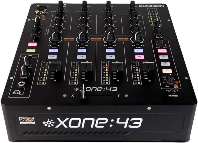 Allen & Heath Xone:43 High Performance 4 + 1 Channel Analog DJ Mixer (AH-XONE:43)-2