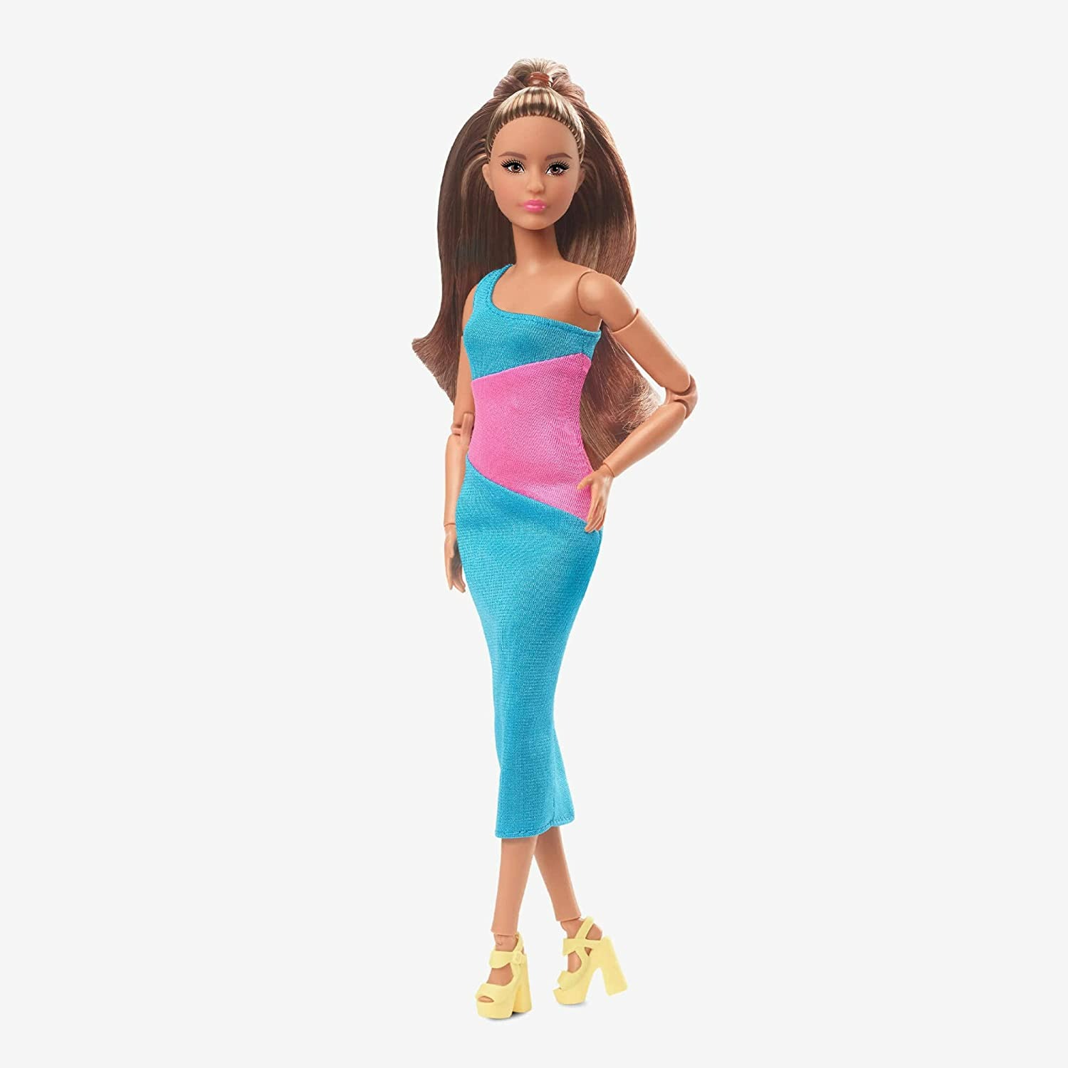 Barbie Looks Doll with Brown Hair-0