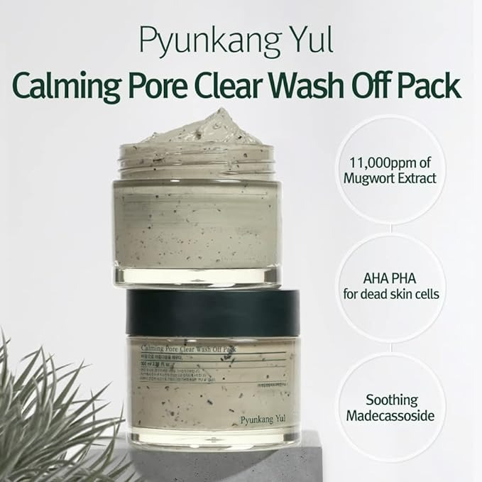 Pyunkang Yul Calming Pore Clear Wash Off Mask - 100 Ml-1