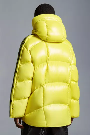 Moncler X Adidas Originals Baiser Short Down Jacket - Bright Yellow-1