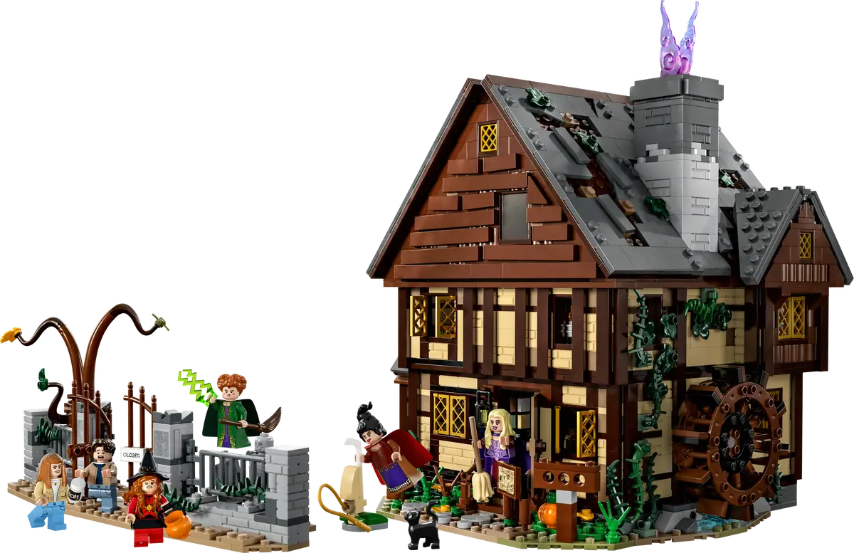 Lego Disney Hocus Pocus: The Sanderson Sisters' Cottage-0
