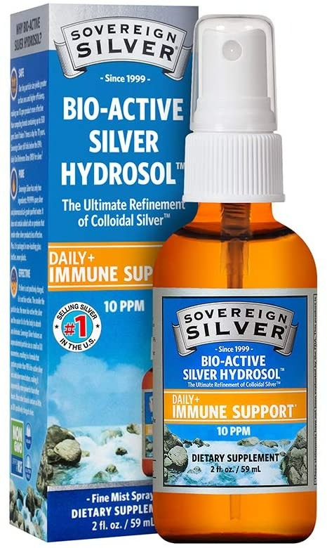 Sovereign Silver Bio-Active Silver Hydrosol - 59 ml-0