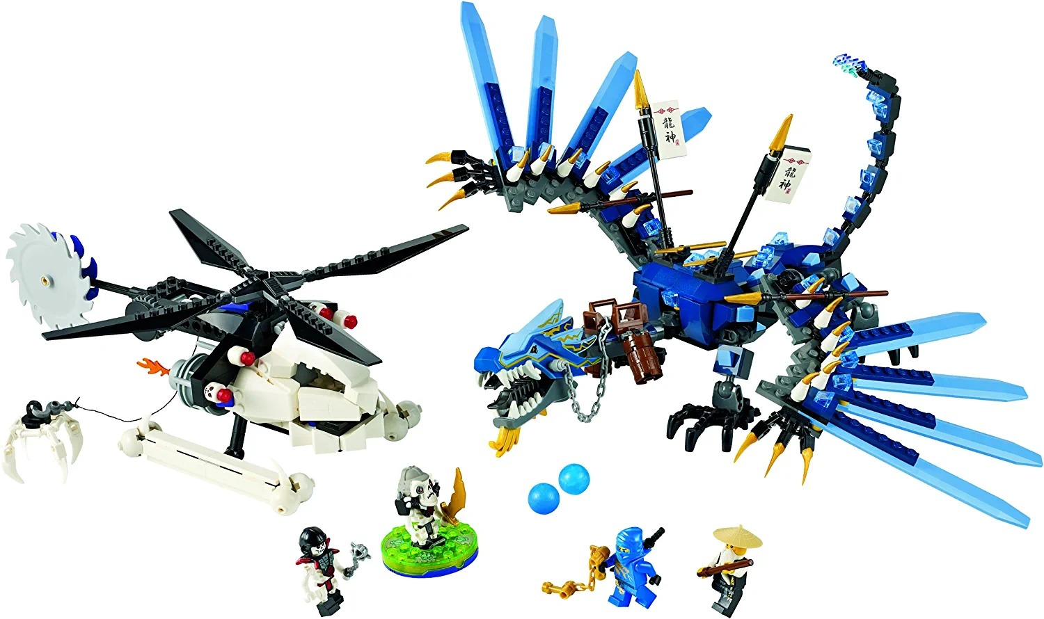 LEGO Ninjago Set - Lightning Dragon Battle - Limited Edition-1