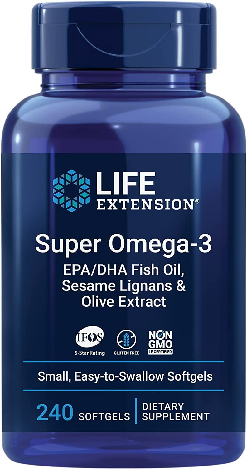 Life Extension Super Omega 3 Plus - 240 Tablet-0