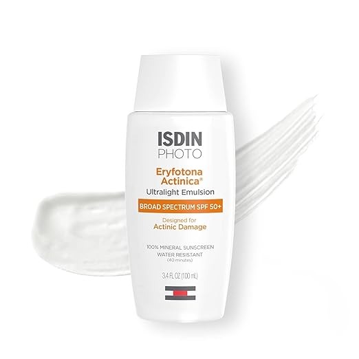 ISDIN Eryfotona Actinica Zinc Oxide and 100% Mineral Sunscreen Broad Spectrum SPF 50+ - 3.4 Fl Oz-0