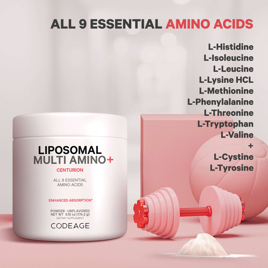 Codeage Liposomal Multi Amino+ Powder - 6.15 Oz-1