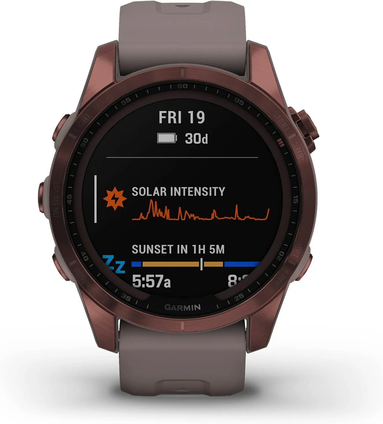 Garmin Fenix 7S Sapphire Solar Edition Smartwatch-2