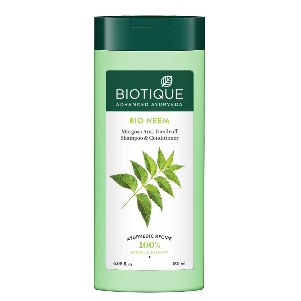 Biotique Bio Neem Margosa Anti Dandruff Shampoo and Conditioner - 180 ml