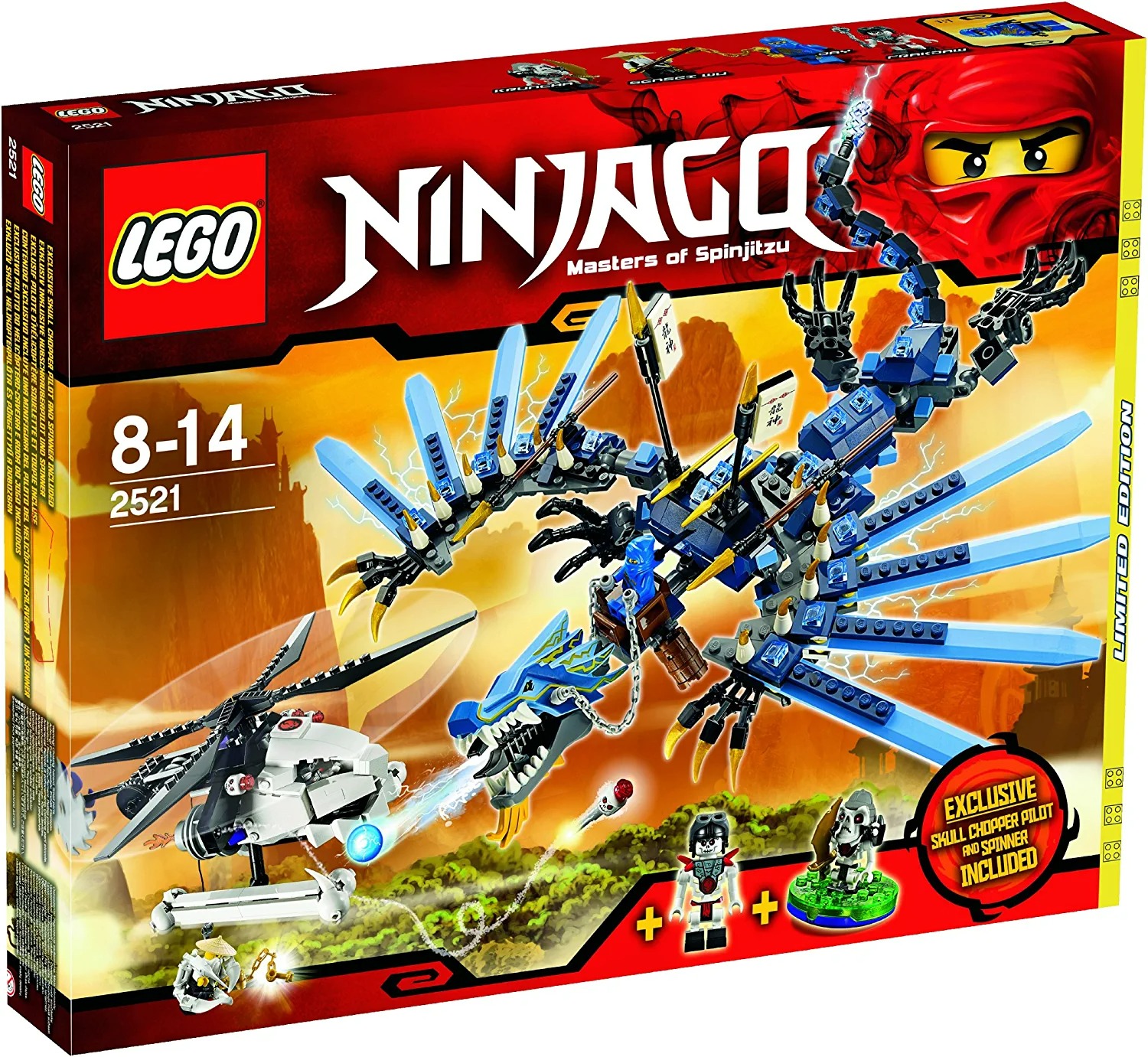 LEGO Ninjago Set - Lightning Dragon Battle - Limited Edition