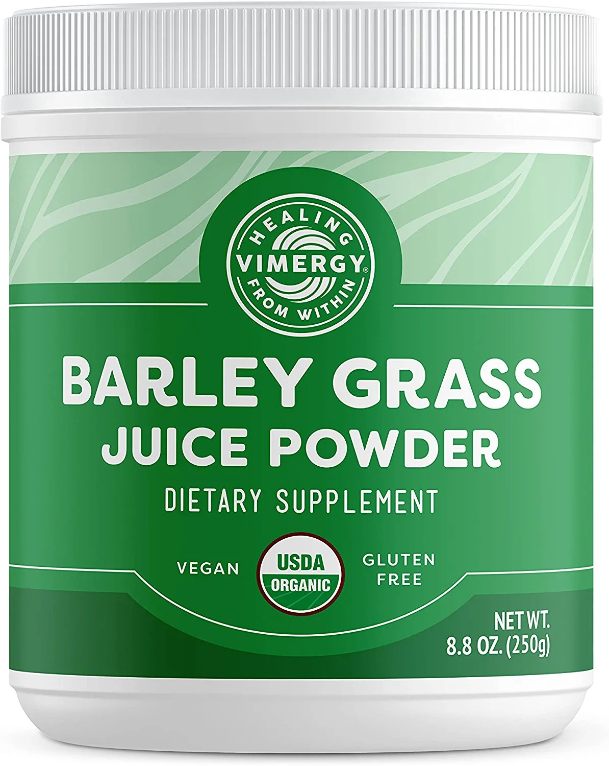 Vimergy USDA Organic Barley Grass Juice Powder - 250 Gr-0