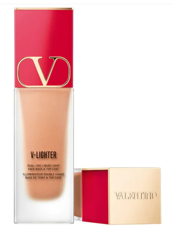 Valentino V-Lighter Illuminating Face Primer and Highlighter with Hyaluronic Acid