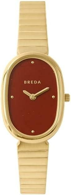 Breda Women's 'Jane' Gold and Metal Bracelet Watch, 23MM-0