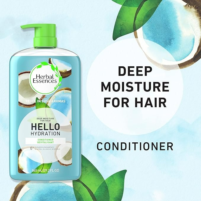 Herbal Essences Hello Hydration Conditioner Deep Moisture for Hair - 29.2 Fl Oz-1