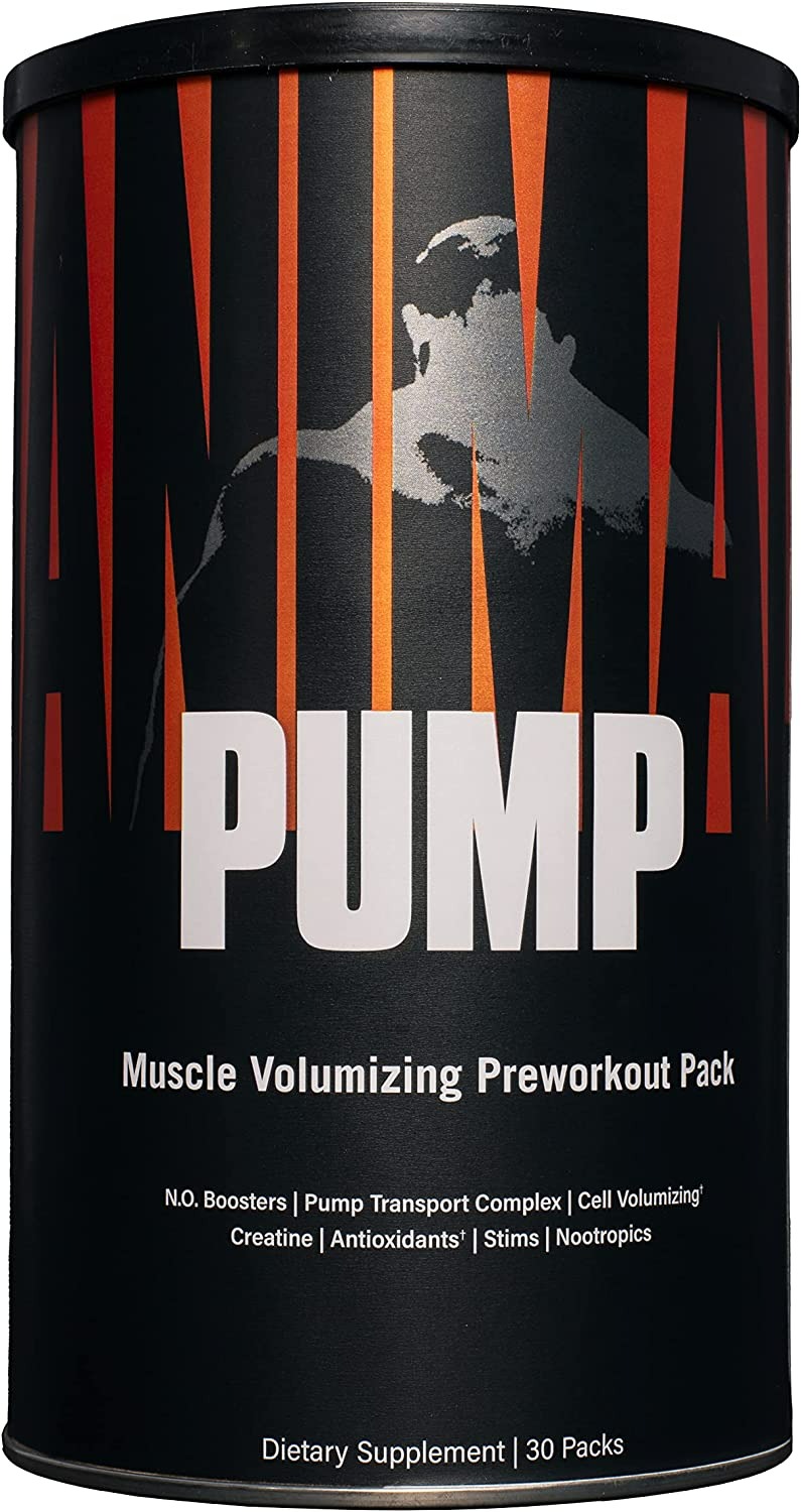 Animal Pump – Preworkout - Vein Popping Pumps – Energy and Focus – Creatine – Nitric Oxide – Easy to Remove Stimulant Pill  – 30 Adet