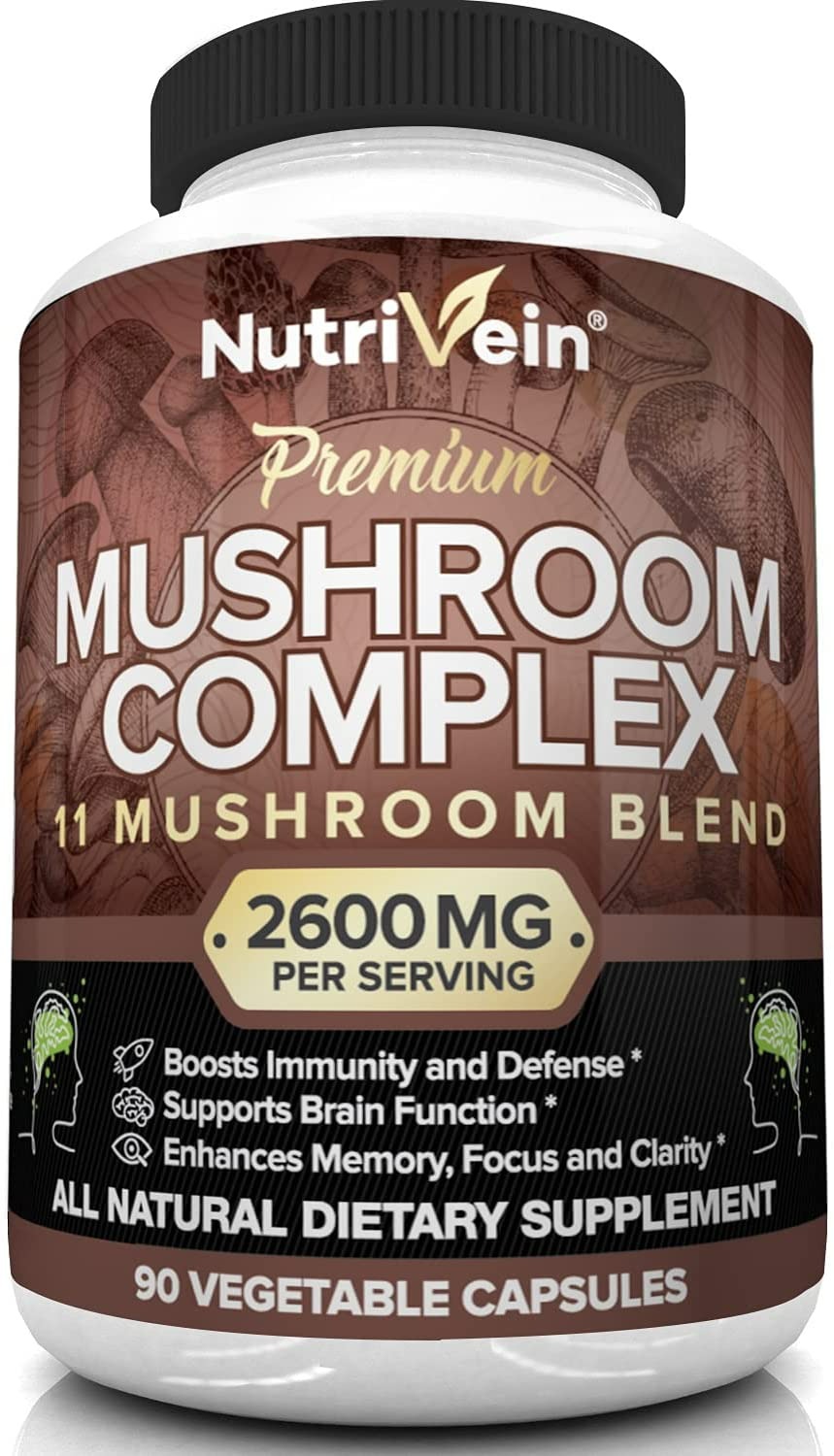 Nutrivein Mushroom Complex - 90  Tablet-0