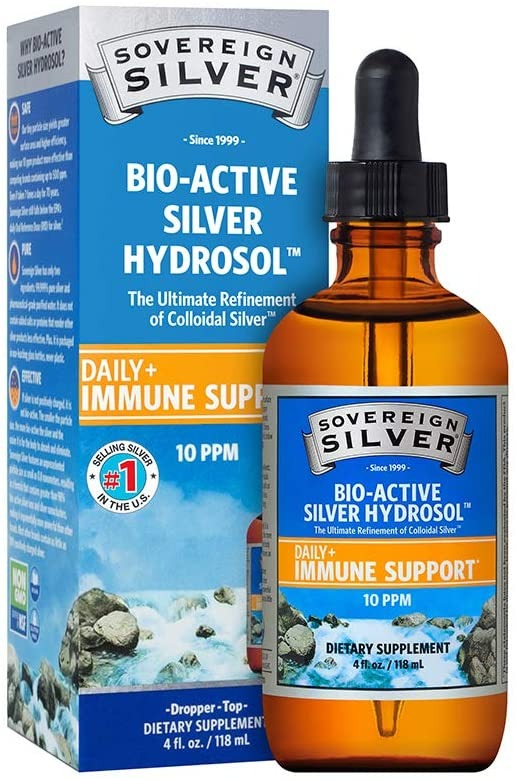 Sovereign Silver Bio-Active Silver Hydrosol - 118 ml-0