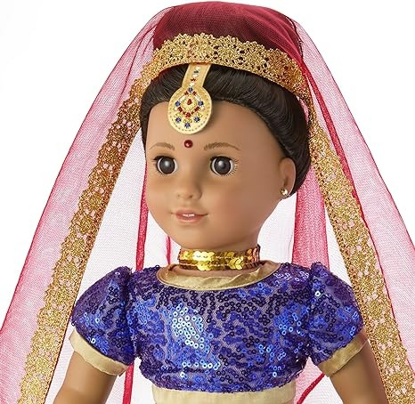 American Girl Girl of The Year Kavi Sharma 18 Inch Doll Bollywood Dance Costume-1