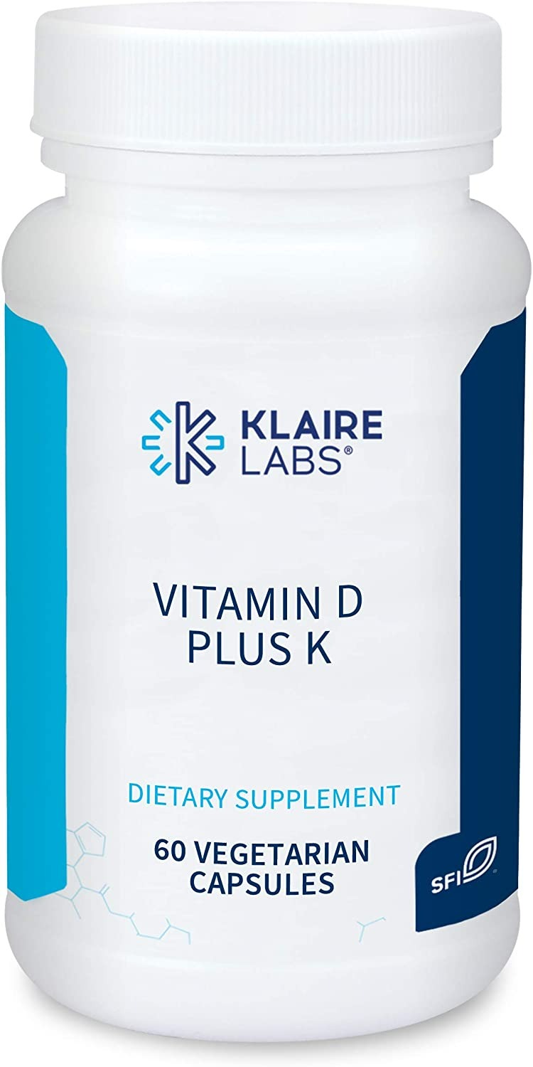 Klaire Labs Vitamin D Plus K - 60 Tablet