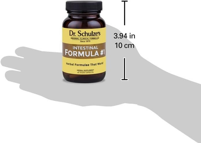Dr. Schulze's Intestinal Formula #1 Colon Bowel Cleanse - 90 Kapsül - 2 Adet-2
